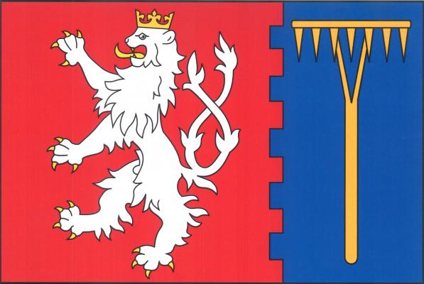 Postupice - vlajka