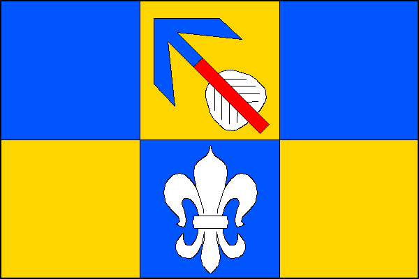 Pracejovice - vlajka