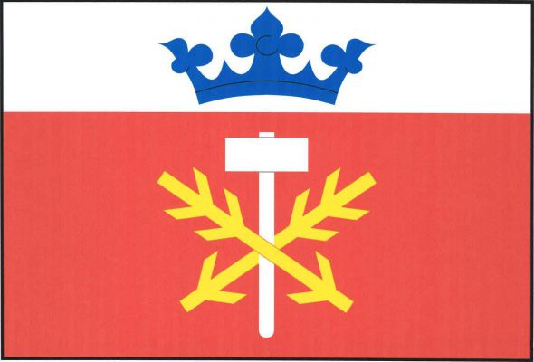 Prachovice - vlajka