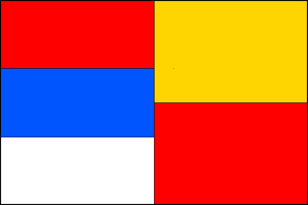 Praha 15 - vlajka