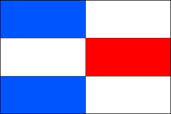 Praha-Kolovraty - vlajka