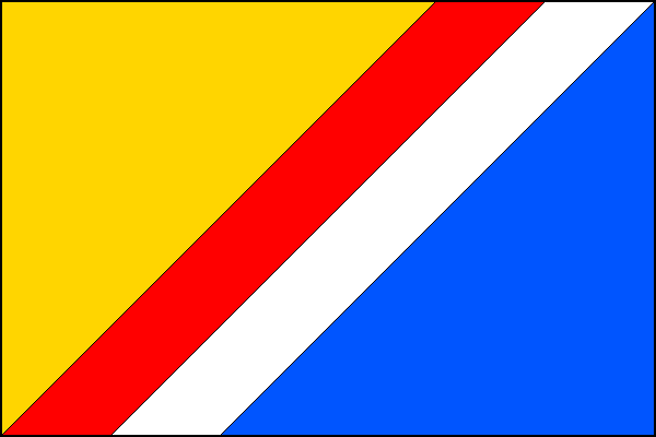 Praha-Satalice - vlajka