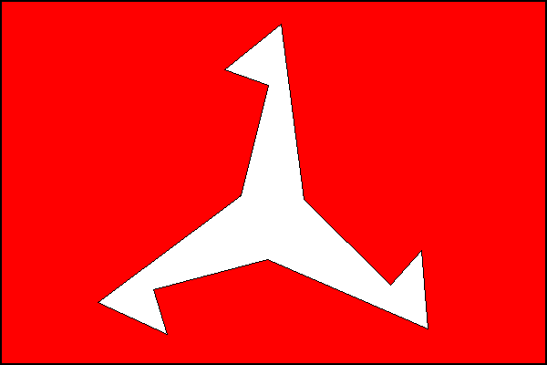 Pravonín - vlajka