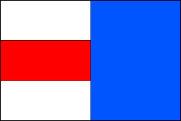 Proboštov - vlajka