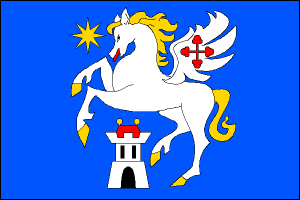 Radešín - vlajka