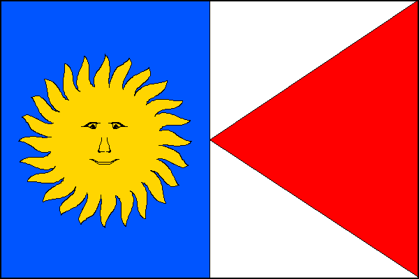 Radonice - vlajka