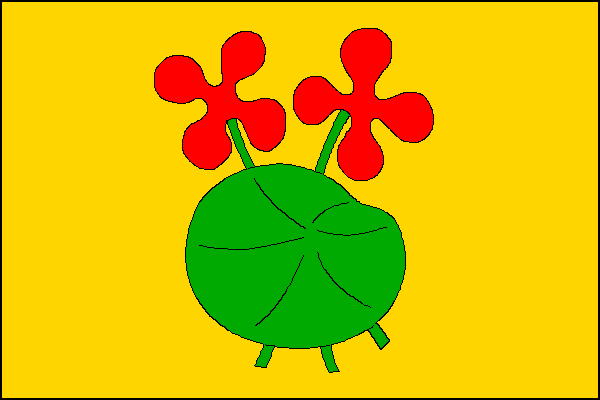 Řeřichy - vlajka