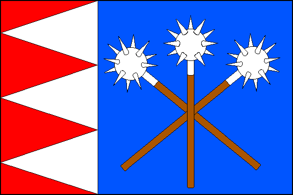 Říkovice - vlajka