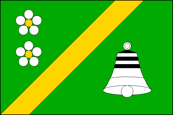 Rostěnice-Zvonovice - vlajka