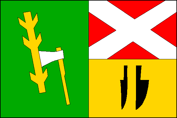 Roubanina - vlajka