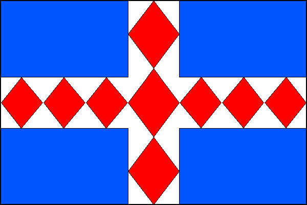 Roudno - vlajka