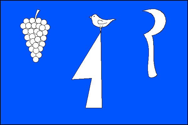 Rozdrojovice - vlajka