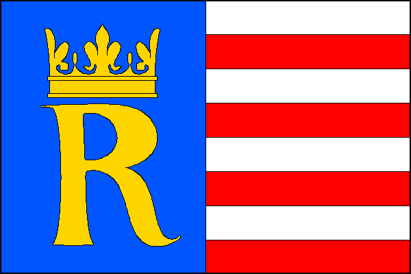 Rudolfov - vlajka
