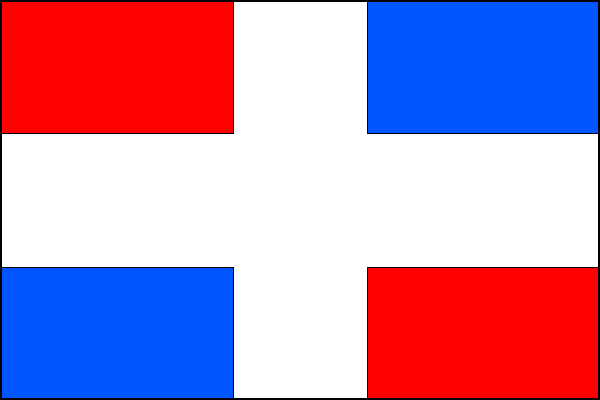Rusava - vlajka