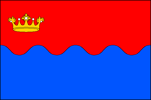 Rybník - vlajka