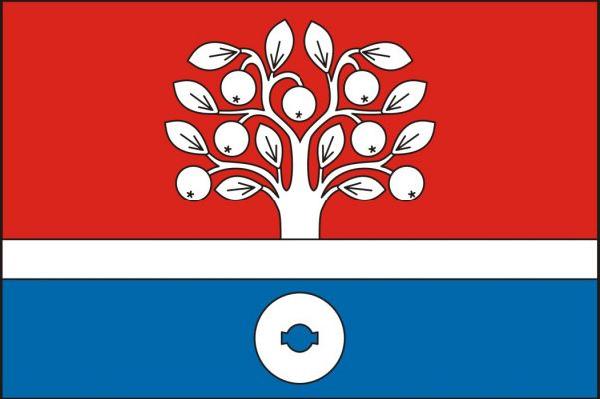 Sazená - vlajka