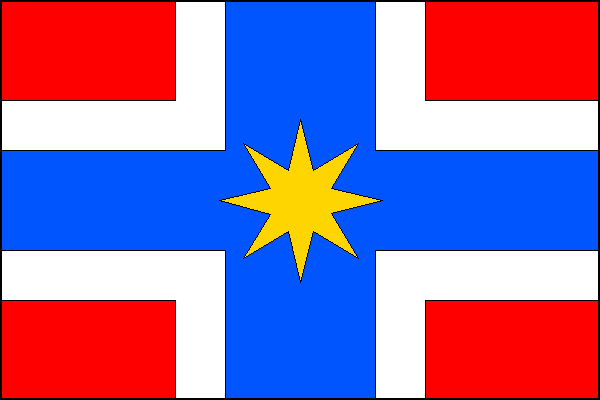 Sazovice - vlajka
