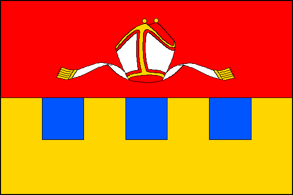 Šebetov - vlajka