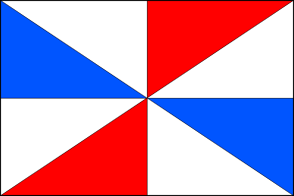 Sedlec-Prčice - vlajka