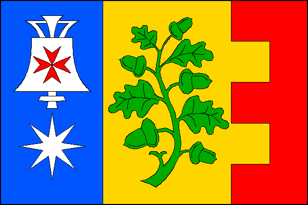 Semín - vlajka