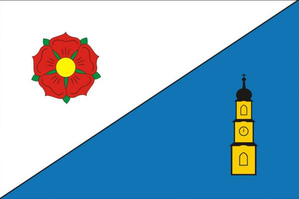 Ševětín - vlajka