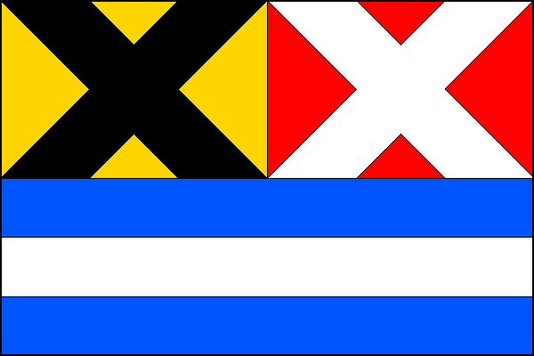 Šlapanov - vlajka