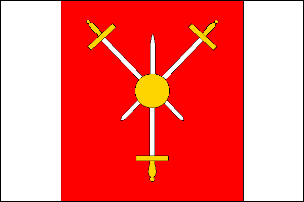 Slavkov - vlajka