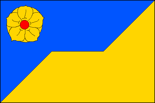 Slavonice - vlajka