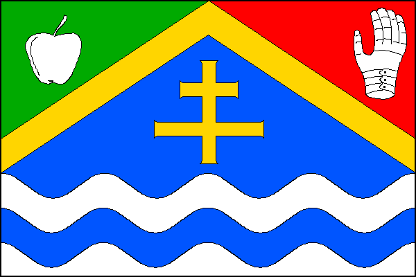 Sloupno - vlajka