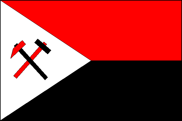 Sobotín - vlajka