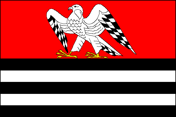 Sokoleč - vlajka