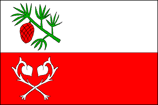 Sosnová - vlajka