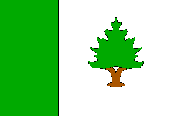 Spálov - vlajka