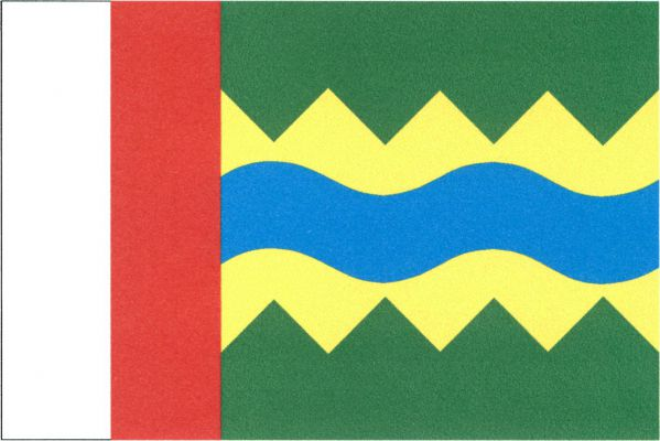 Srbská Kamenice - vlajka