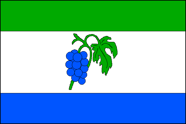 Starý Hrozenkov - vlajka