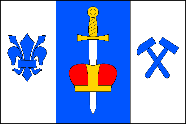 Štěchov - vlajka
