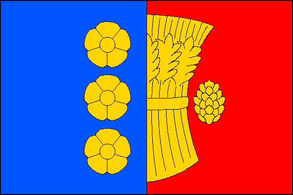 Synkov-Slemeno - vlajka