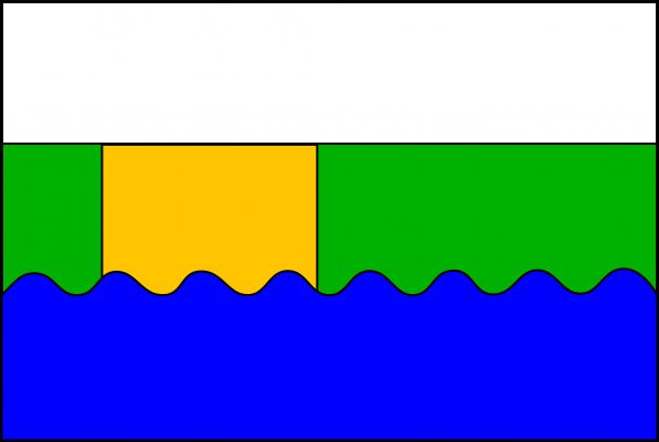 Tálín - vlajka