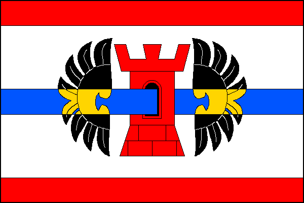 Těšovice - vlajka