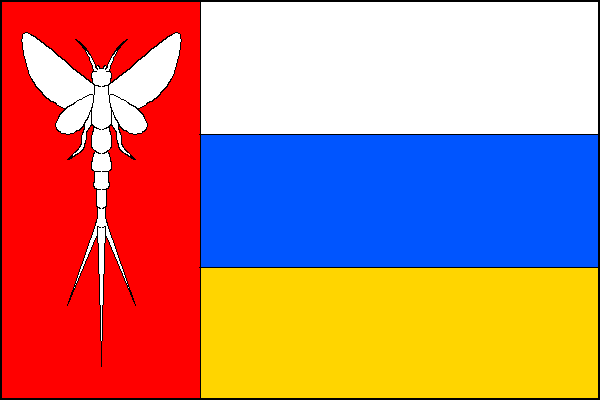 Tlustice - vlajka