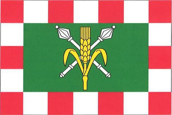 Třebeň - vlajka