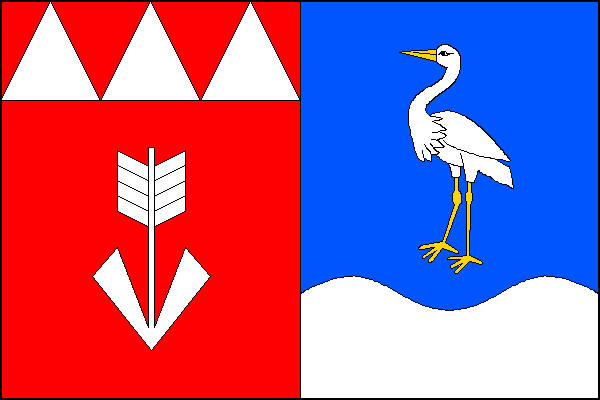 Třemešná - vlajka