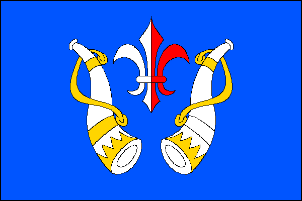 Troubky-Zdislavice - vlajka