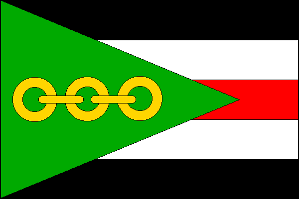 Únanov - vlajka