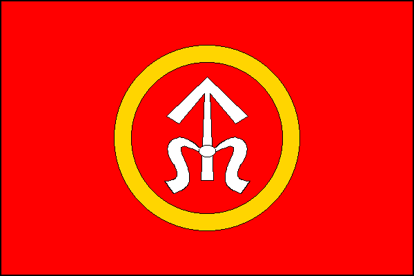 Určice - vlajka