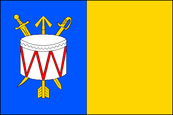 Valšov - vlajka