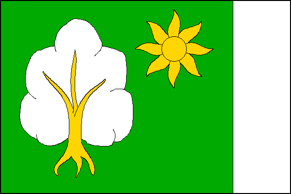 Velké Albrechtice - vlajka