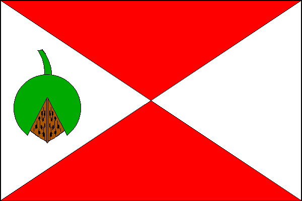 Velký Ořechov - vlajka