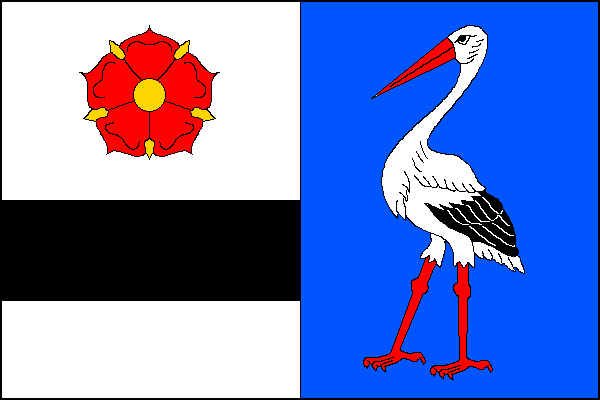 Velký Třebešov - vlajka