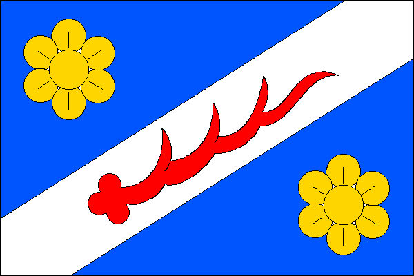Verměřovice - vlajka